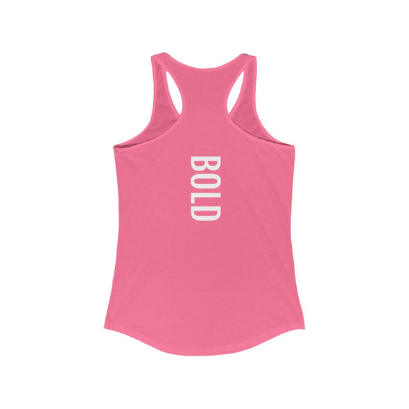 Women's Pink "Bold" Tank Top