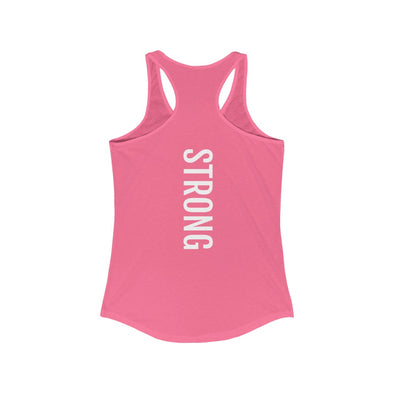 Women's Pink "Strong" Tank Top
