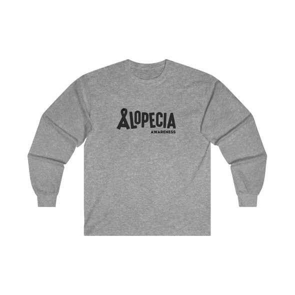Men's "Alopecia Awareness" Long Sleeve T-Shirt