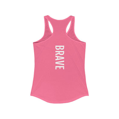 Women's Pink "Brave" Tank Top