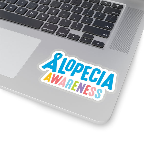 "Alopecia Awareness" Sticker