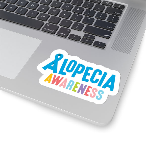 "Alopecia Awareness" Sticker