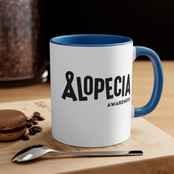 "Alopecia Awareness" Accent Mug
