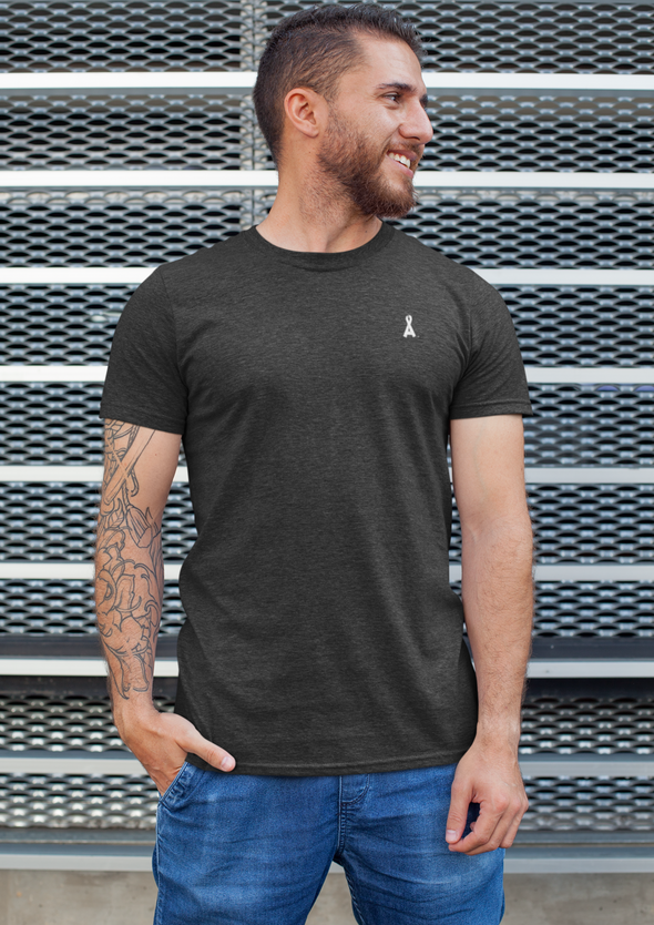 Men's Dark Gray Alopecia A™ T-Shirt