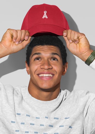 Men's Red Alopecia A™ Hat