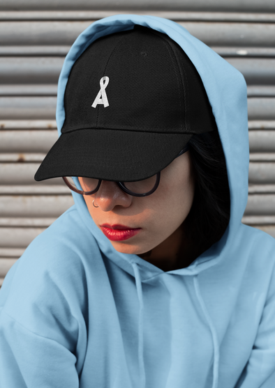 Women's Black Alopecia A™ Hat