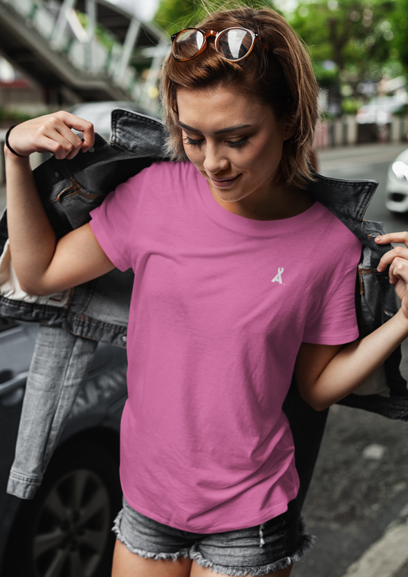 Women's Pink Alopecia A™ T-Shirt
