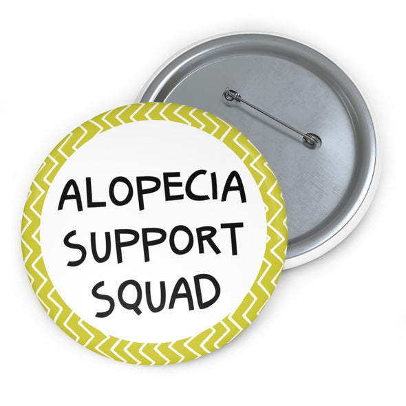 "Alopecia Support Squad" Button