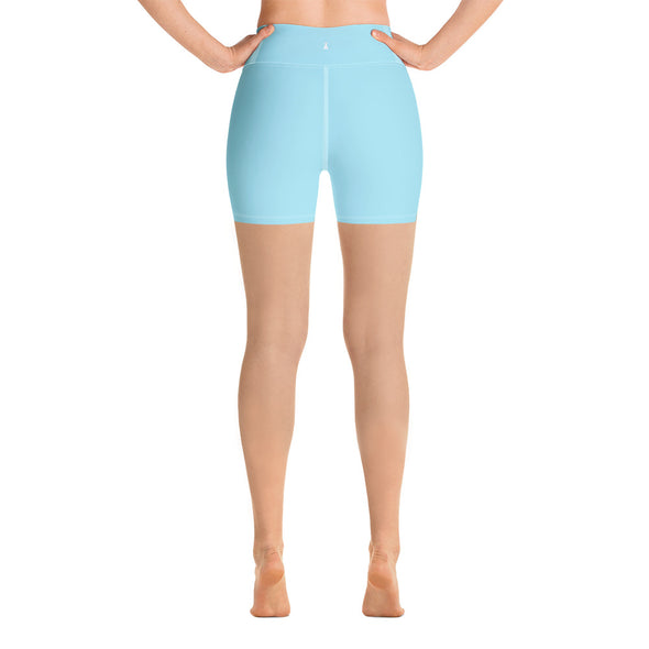 Women's Powder Blue Alopecia A™ Yoga Shorts