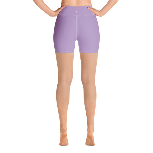 Women's Lilac Alopecia A™ Yoga Shorts