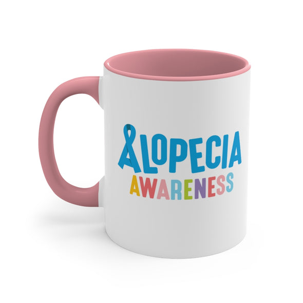 "Alopecia Awareness" Accent Mug